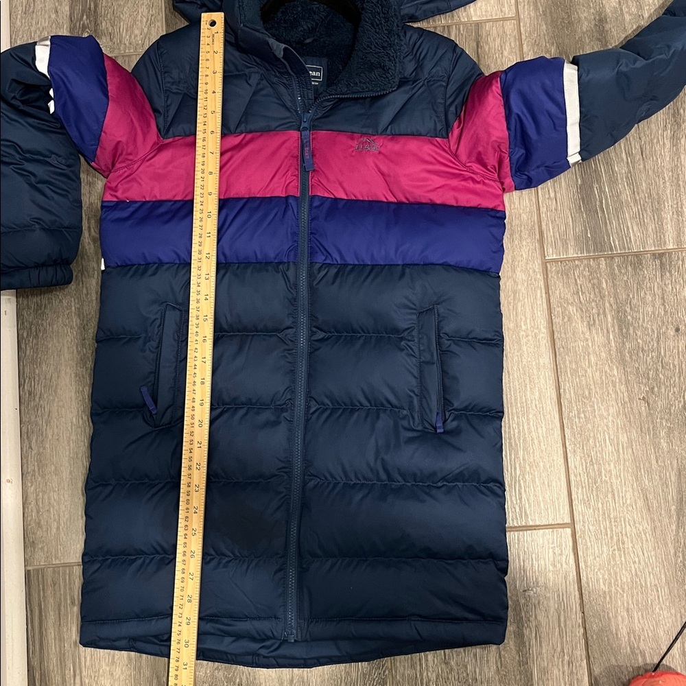 LL Bean Kids Down Puffer Sz L 14-16 - Picture 7 of 7